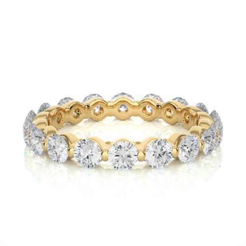 Bold Eternity Band - Yellow Gold